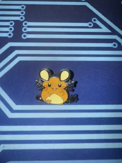 Dedenne Pin Shining Fates 2020 100% Official Pokemon Collector Mad Party Box - Image 1