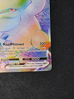 Pokemon TCG Galarian Darmanitan VMAX 187/185 Vivid Voltage Rainbow Secret NM - Image 4