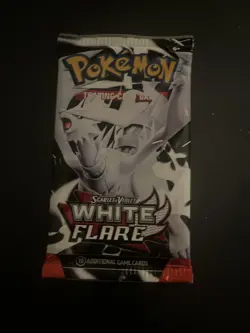 Very Heavy! 22.88g Pokemon TCG SV10.5 White Flare Booster Pack Sealed! - Image 2