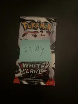 Very Heavy! 22.88g Pokemon TCG SV10.5 White Flare Booster Pack Sealed! - Image 3