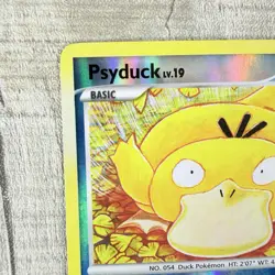 Psyduck 87/127 Platinum Reverse Holo Pokemon TCG Moderetly Played Vintage - Image 5