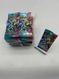 Lot of (140) Pokemon Korean SV1A Triplet Beat Booster Packs Sealed - Image 1