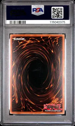 2002 Yu-Gi-Oh! Injection Fairy Lily Legacy of Darkness LOD 1st Ed Secret PSA 8 - Image 2