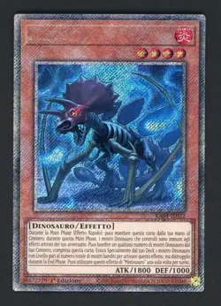 Yu-Gi-Oh! Miscellaneousaurus ra04-022 Platinum Secret Rare Misprint no Name - Image 1