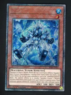 Yu-gi-Oh! Crystron Quan ra04-021 Platinum secret Misprint No Name - Image 1