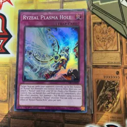 CRBR-EN010 Ryzeal Plasma Hole Super Rare 1st Edition YuGiOh - Image 1