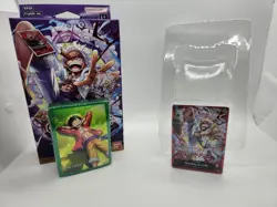 One Piece Starter Deck EX Gear 5 ST-21 Sealed Deck And Sleeves Only - Image 1