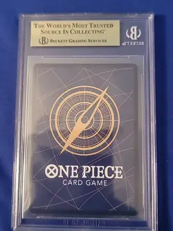 2023 One Piece Awakening of the New Era OP05 Japanese SR Ulti Alt Art BGS 9.5 - Image 2