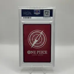2022 ONE PIECE OP01-ROMANCE DAWN ALTERNATE ART-ERRATA MONKEY D. LUFFY PSA 10 - Image 2