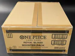 One Piece OP-10 Royal Blood English 12 Booster Box Case Factory Sealed - Image 2