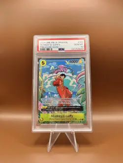 Monkey D. Luffy (TR) Alt Art OP07-109 One Piece: Two Legends (PSA 10 💎 Mint) - Image 1