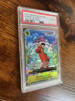 Monkey D. Luffy (TR) Alt Art OP07-109 One Piece: Two Legends (PSA 10 💎 Mint) - Image 4