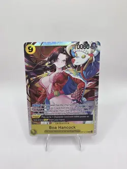 One Piece The Azure Sea's Seven Boa Hancock OP14-112 SR Foil NM - Image 1