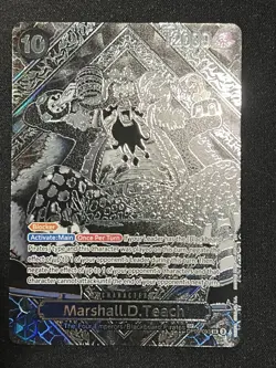 One Piece TCG Marshall D. Teach SP (SILVER) Legacy Of The Master OP09-093 ENG - Image 3