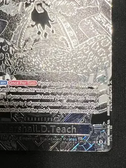 One Piece TCG Marshall D. Teach SP (SILVER) Legacy Of The Master OP09-093 ENG - Image 5