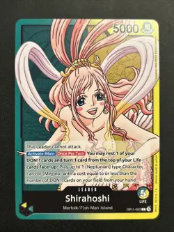 One Piece TCG Shirahoshi L (022) (OP11-022/150) OP11 A Fist of Divine Speed NM - Image 1