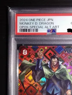 Monkey D. Dragon OP07-015 OP09-SP Emperors in the New World ONE PIECE JPN PSA 10 - Image 4