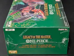 One Piece TCG: Legacy of The Master (OP-12) Booster Box Factory Sealed English - Image 4