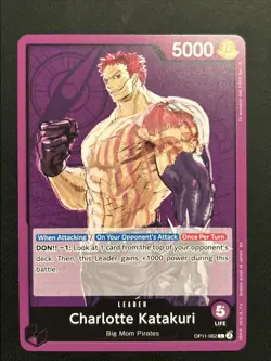 Charlotte Katakuri - L - OP11-062 - One Piece A Fist of Divine Speed English - Image 1