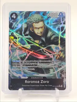 RORONOA ZORO 2025 ONE PIECE THE BEST VOL 2 RARE ALTERNATE ART OP10-095 Q0165 - Image 1