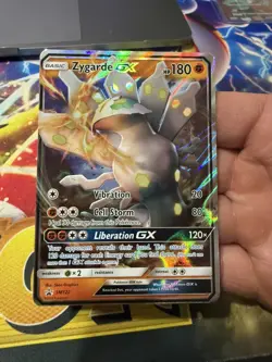 Zygarde GX SM122 S&M Black Star Promo Pokemon TCG Card LP-MP - Image 1