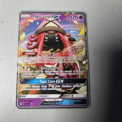 Pokemon TCG TAPU LELE GX 60/145 Ultra Rare 2017 World Championships LP Card - Image 1