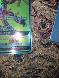 Xurkitree GX 142/156 Sun & Moon Ultra Prism Ultra Rare Full Art Pokemon TCG Card - Image 5