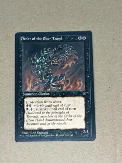 Order of the Ebon Hand (Spencer) 5 Fallen Empires LP MTG Magic The Gathering - Image 2