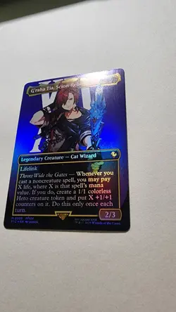 G'raha Tia, Scion Reborn (Borderless) Commander: Final Fantasy Foil - Image 3