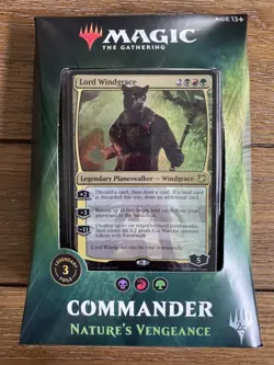 WOTC MtG Commander Commander Deck 2018 - Nature's Vengeance NM - Image 1