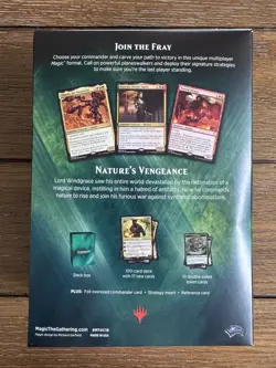 WOTC MtG Commander Commander Deck 2018 - Nature's Vengeance NM - Image 2