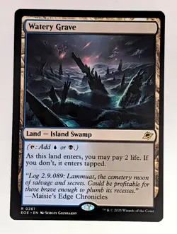 (Normal) Watery Grave (261) Edge of Eternities Mtg NM - Image 1