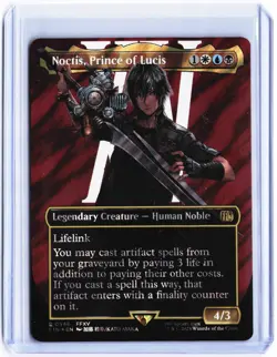 Noctis, Prince of Lucis (Borderless) (Surge Foil) R FINAL FANTASY 546 NM - Image 1