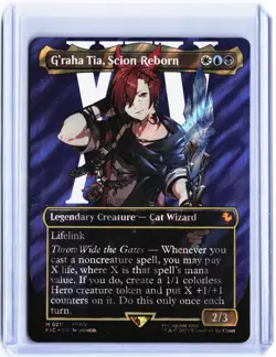 G'raha Tia, Scion Reborn (Borderless) (Surge Foil) M: FINAL FANTASY 211 NM - Image 1