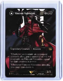 Vincent Valentine (Borderless) (Surge Foil) R FINAL FANTASY 528 NM - Image 1