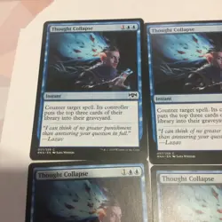 MTG 4x Thought Collapse x4 LP Ravnica Allegiance - Image 5