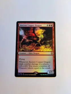 Ancient Copper Dragon MTG Foil - Image 1