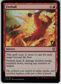 Foil Fireball 175 Commander Legends: Battle for Baldur's Gate U - Image 1