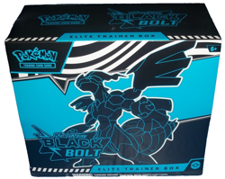 NEW POKEMON TCG: SCARLET & VIOLET BLACK BOLT ELITE TRAINER BOX NISB - Image 2