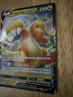 Dragonite V SWSH154 SWSH: Sword & Shield Promo Cards Holo Pokemon - Image 2