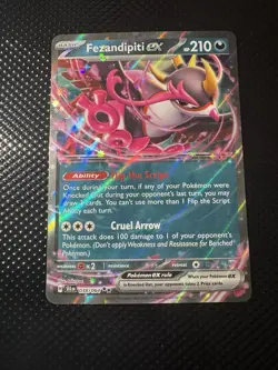 Fezandipity ex - 038/064 - Double Rare - Pokemon TCG Card Shrouded Fable - NM - Image 1