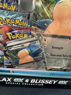 Pokemon TCG Snorlax ex and Blissey ex Special Collection Box 8 Pack Box NEW - Image 4