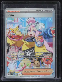 2023 Pokemon Paldea Evolved Special Illustration Rare #269 Iono - Image 1