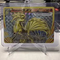Pokemon TCG Ninetales Evolutions Holo Card 16/108 Break XY MINT - Image 1