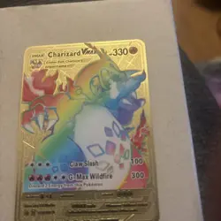 Charizard VMAX 074/073 Rainbow Secret Rare Pokemon Champions Path LP - Image 1