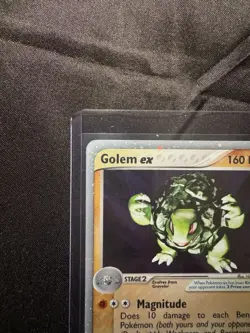 Pokemon TCG EX Dragon Golem EX 91/97 Ultra Rare Holo [Heavy Play With Crease] - Image 4