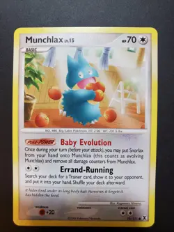 Munchlax 70/111 Pokemon Rising Rivals / Near Mint - Image 1