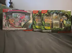 Pokemon Ogerpon EX Premium Collection X 2 And Iron Valiant Ex Box - Image 1