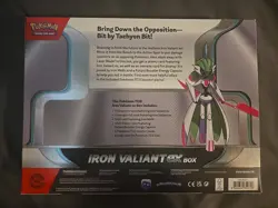 Pokemon Ogerpon EX Premium Collection X 2 And Iron Valiant Ex Box - Image 3