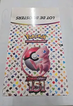 NEW! BOOSTER Bundle CASE 151 Pokemon Lot 10 Bundles EV3.5 151 FRENCH SLEAED! - Image 1